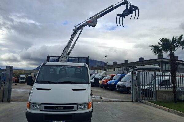 Iveco Daily 35c13 RIBALTABILE E GRU CARICATRICE - immagine 14
