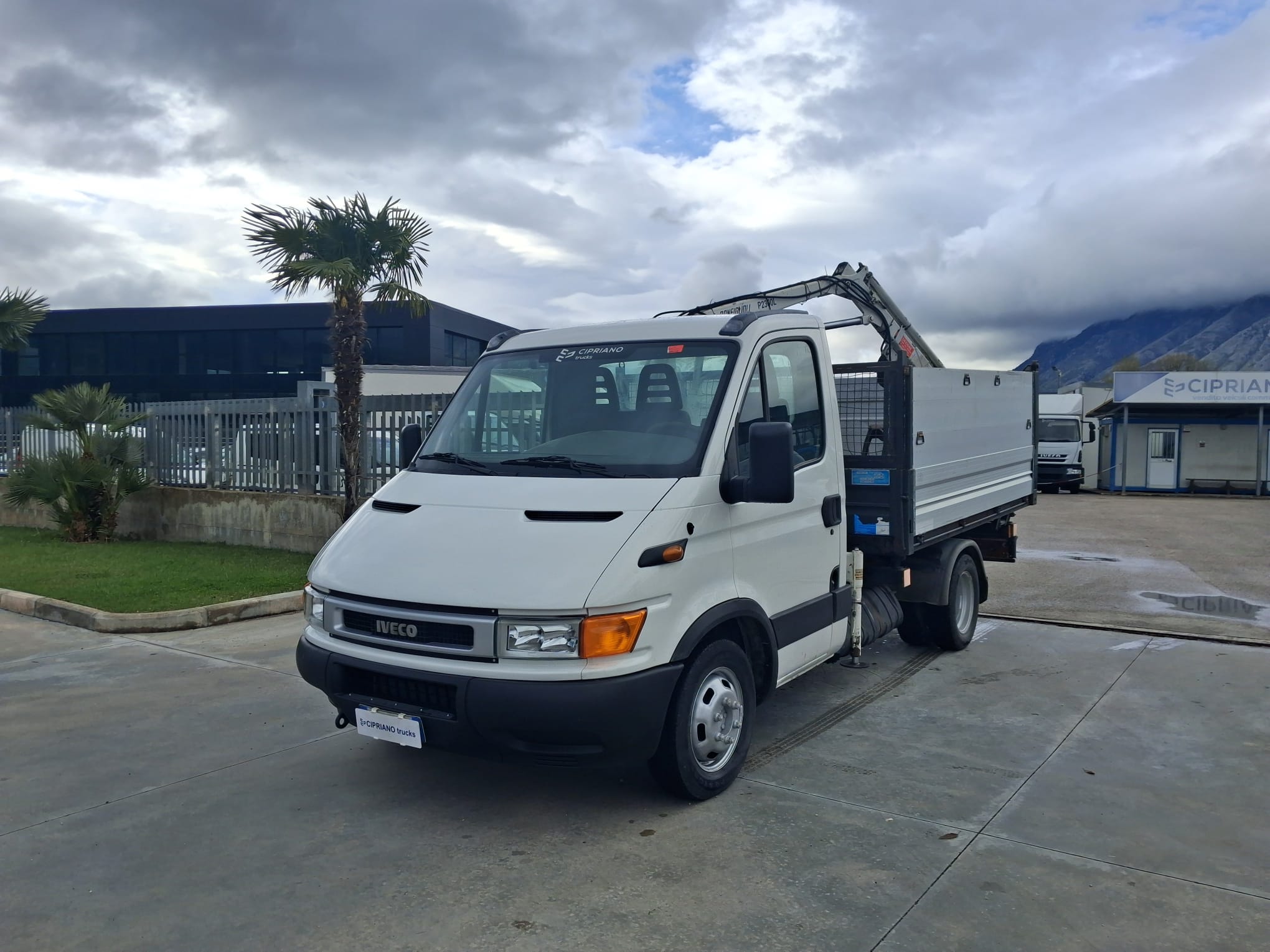 Iveco Daily 35c13 RIBALTABILE E GRU CARICATRICE - immagine 17