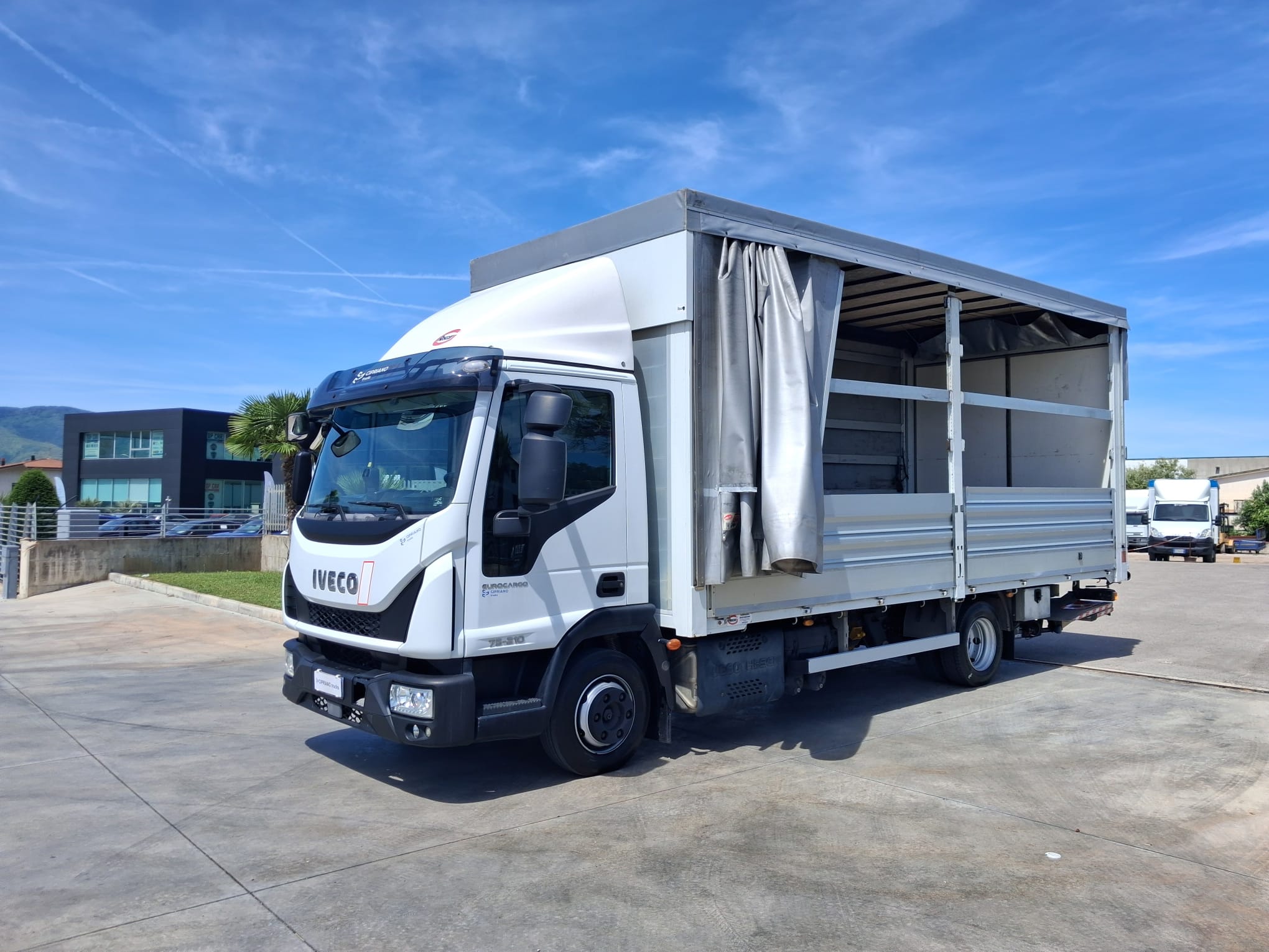 Iveco Eurocargo 75e21 CENTINA ALZA E ABBASSA CON SPONDA - immagine 13