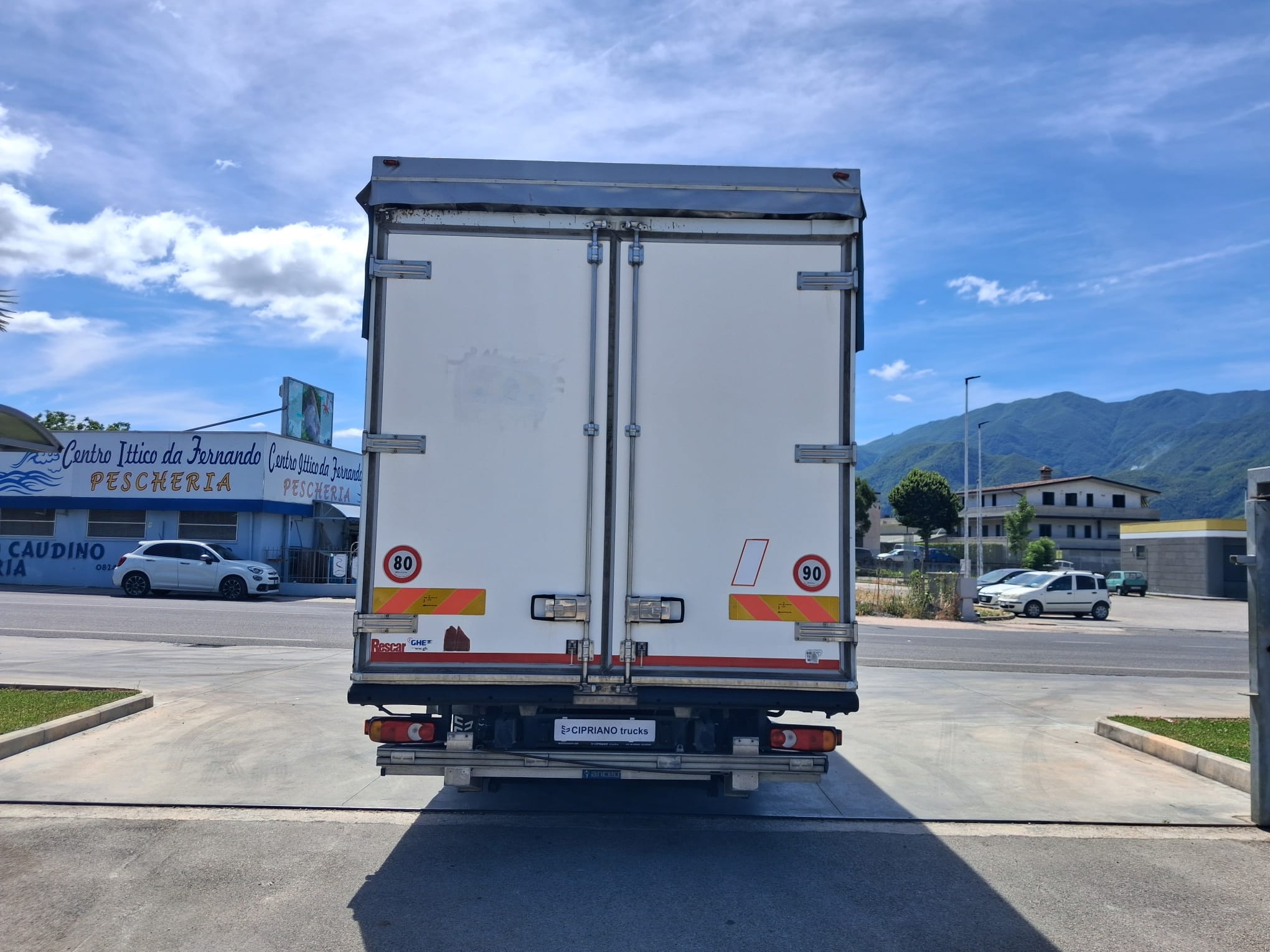 Iveco Eurocargo 75e21 CENTINA ALZA E ABBASSA CON SPONDA - immagine 14