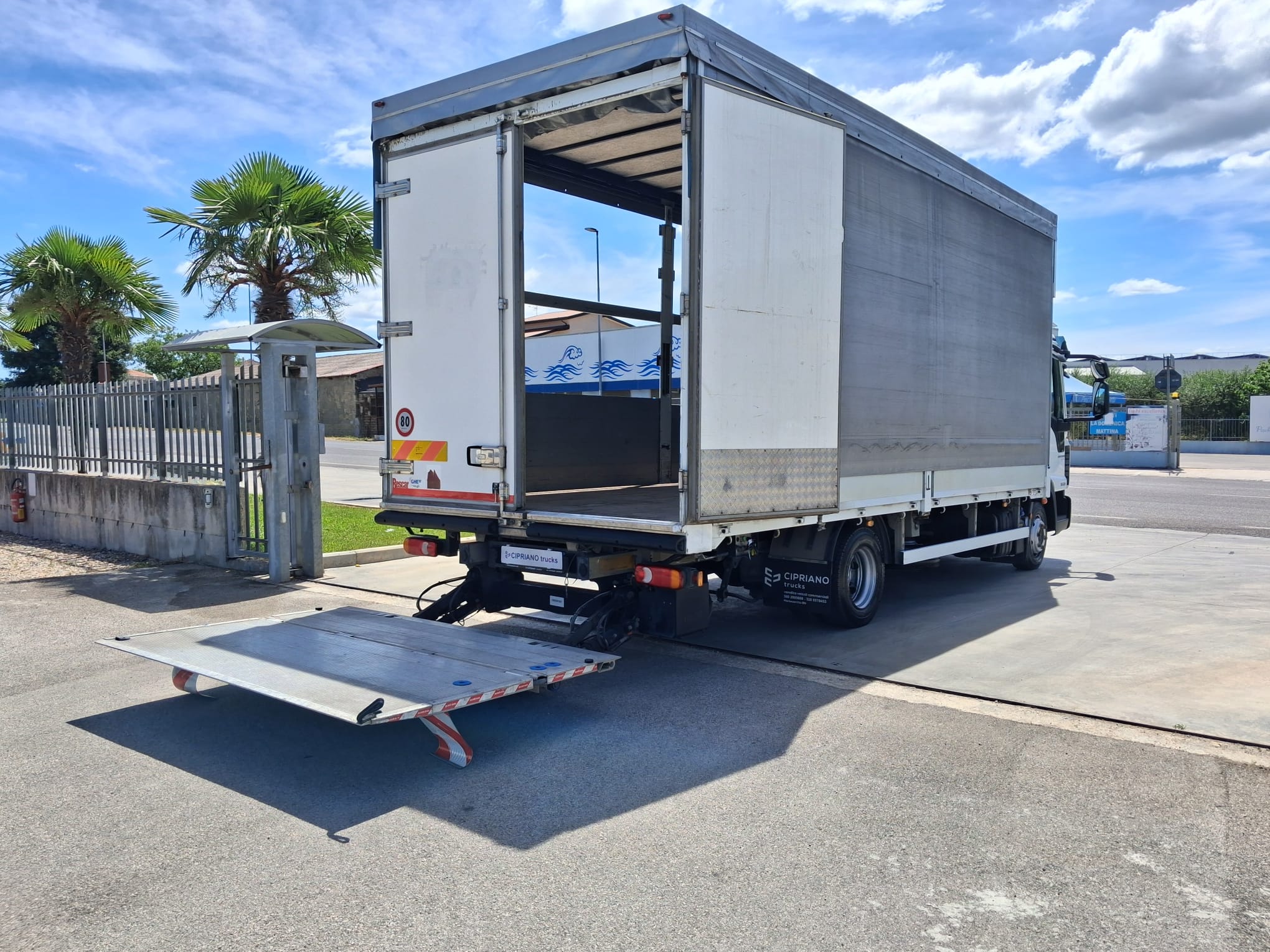 Iveco Eurocargo 75e21 CENTINA ALZA E ABBASSA CON SPONDA - immagine 19