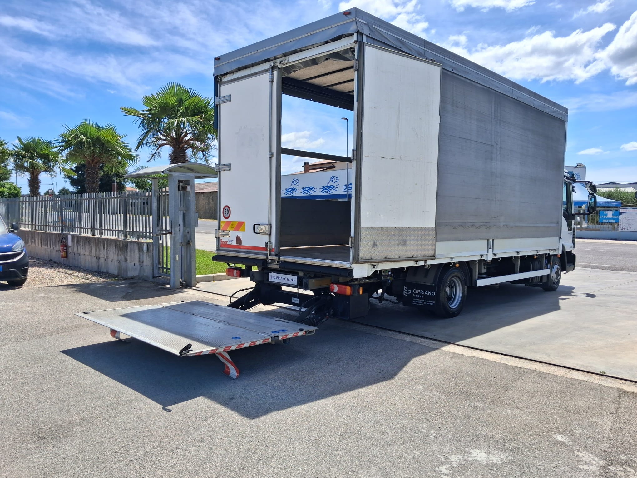 Iveco Eurocargo 75e21 CENTINA ALZA E ABBASSA CON SPONDA - immagine 20
