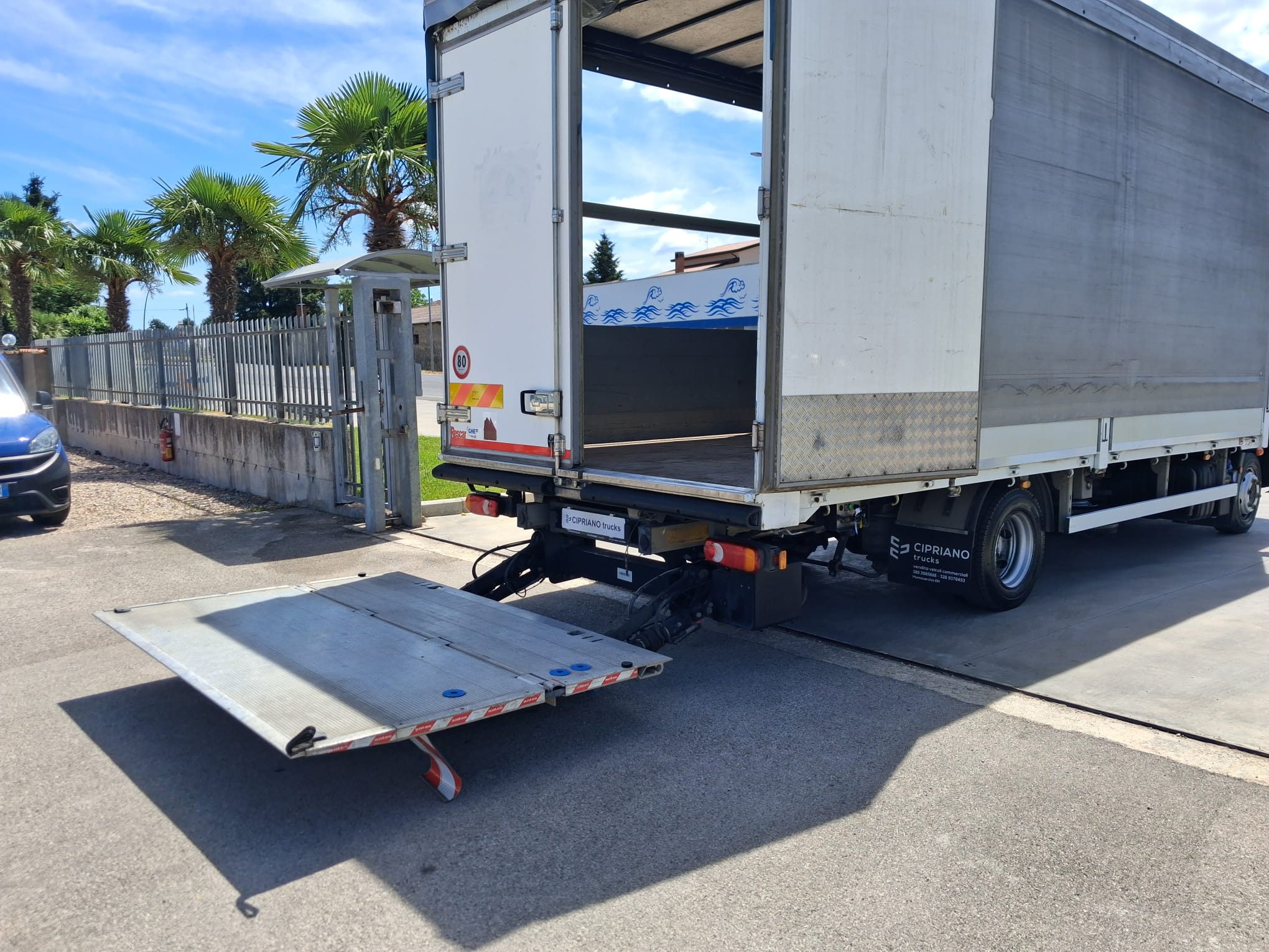 Iveco Eurocargo 75e21 CENTINA ALZA E ABBASSA CON SPONDA - immagine 21