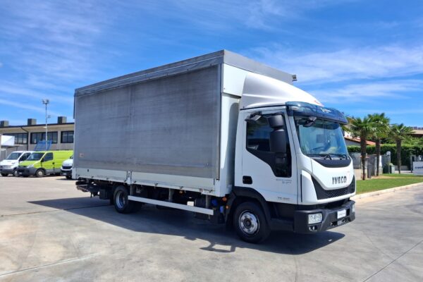 Iveco Eurocargo 75e21 CENTINA ALZA E ABBASSA CON SPONDA - immagine 4
