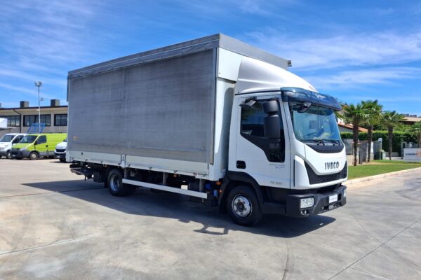 Iveco Eurocargo 75e21 CENTINA ALZA E ABBASSA CON SPONDA - immagine 5