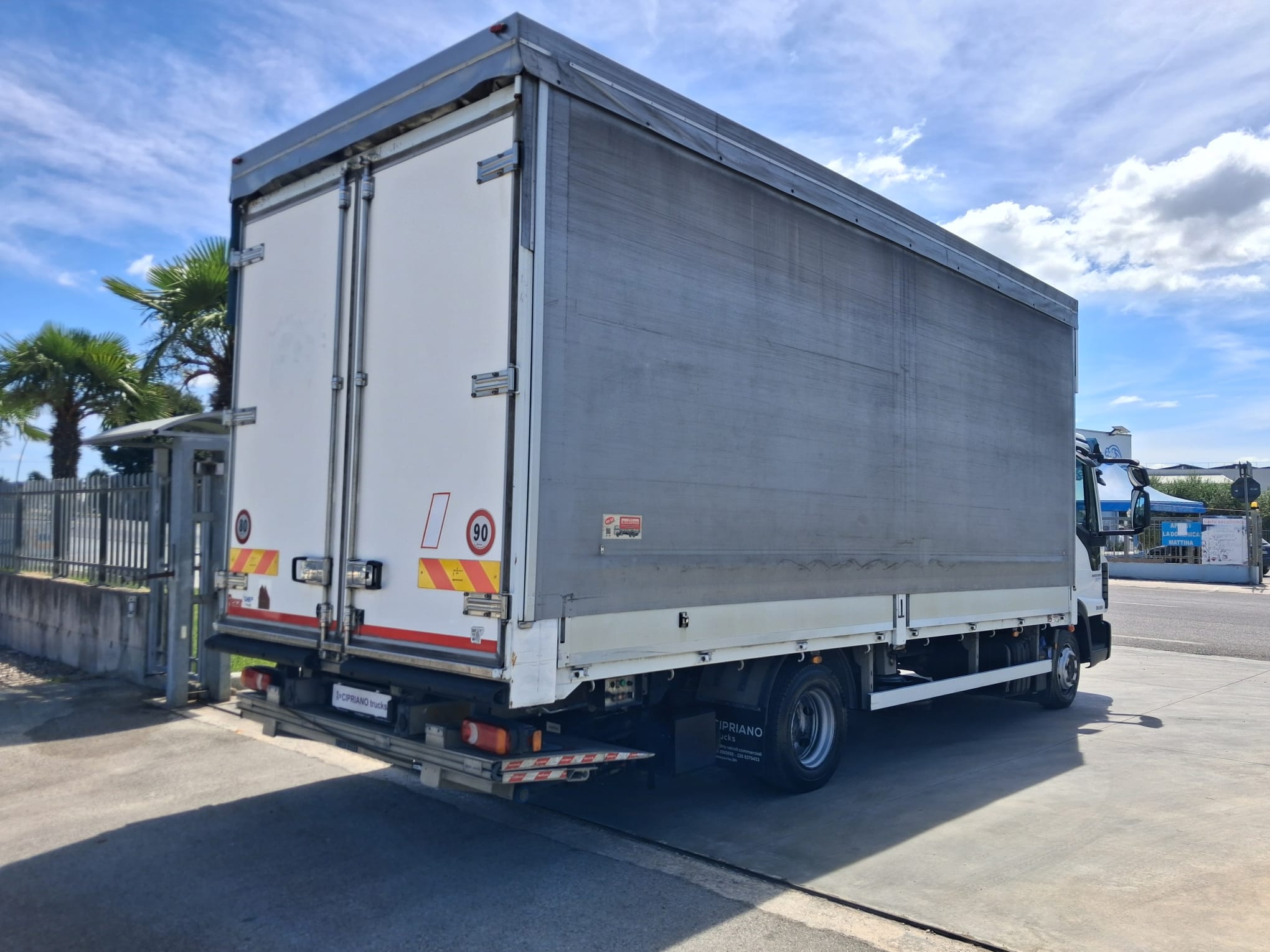 Iveco Eurocargo 75e21 CENTINA ALZA E ABBASSA CON SPONDA - immagine 8