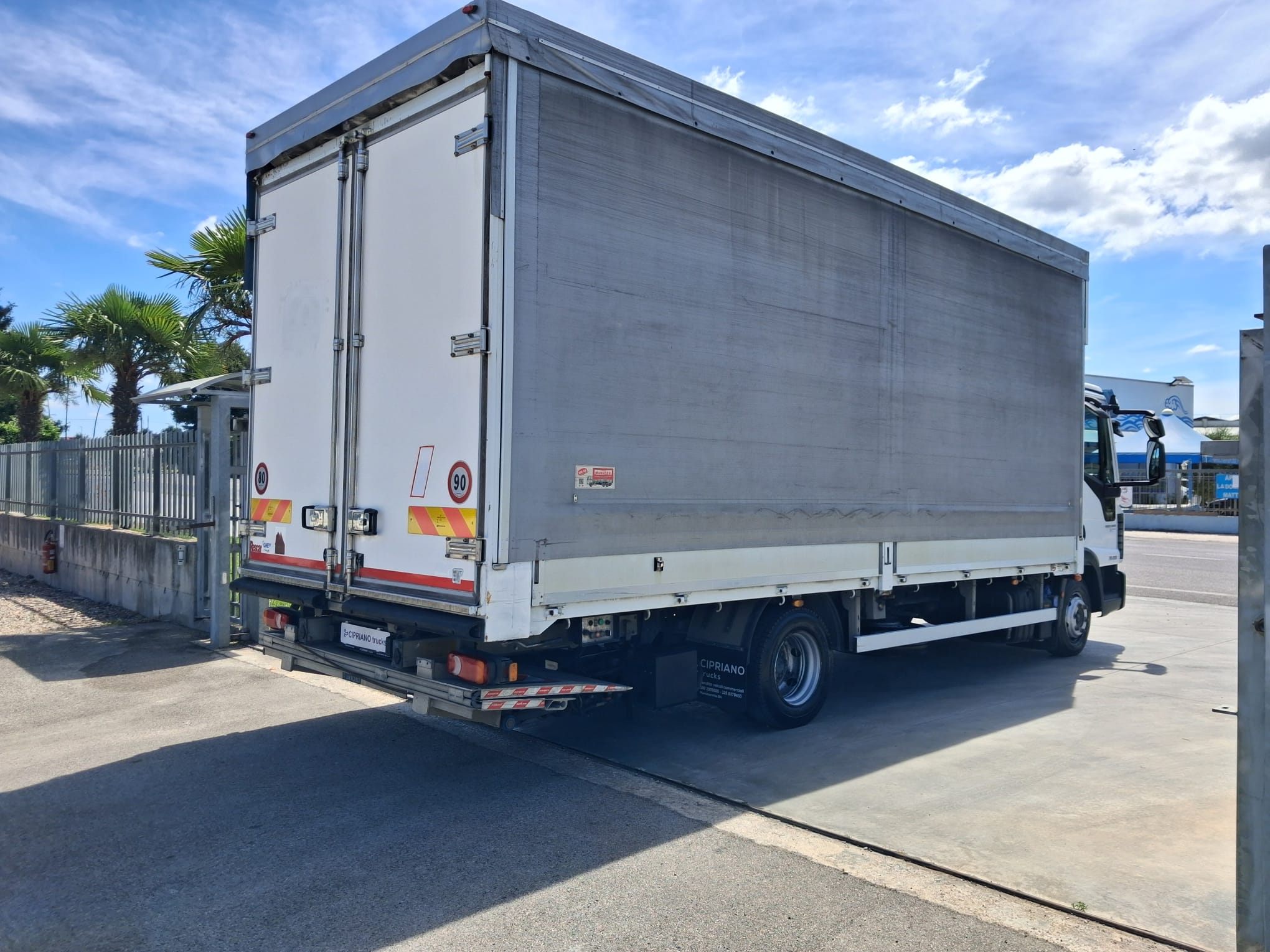 Iveco Eurocargo 75e21 CENTINA ALZA E ABBASSA CON SPONDA - immagine 10