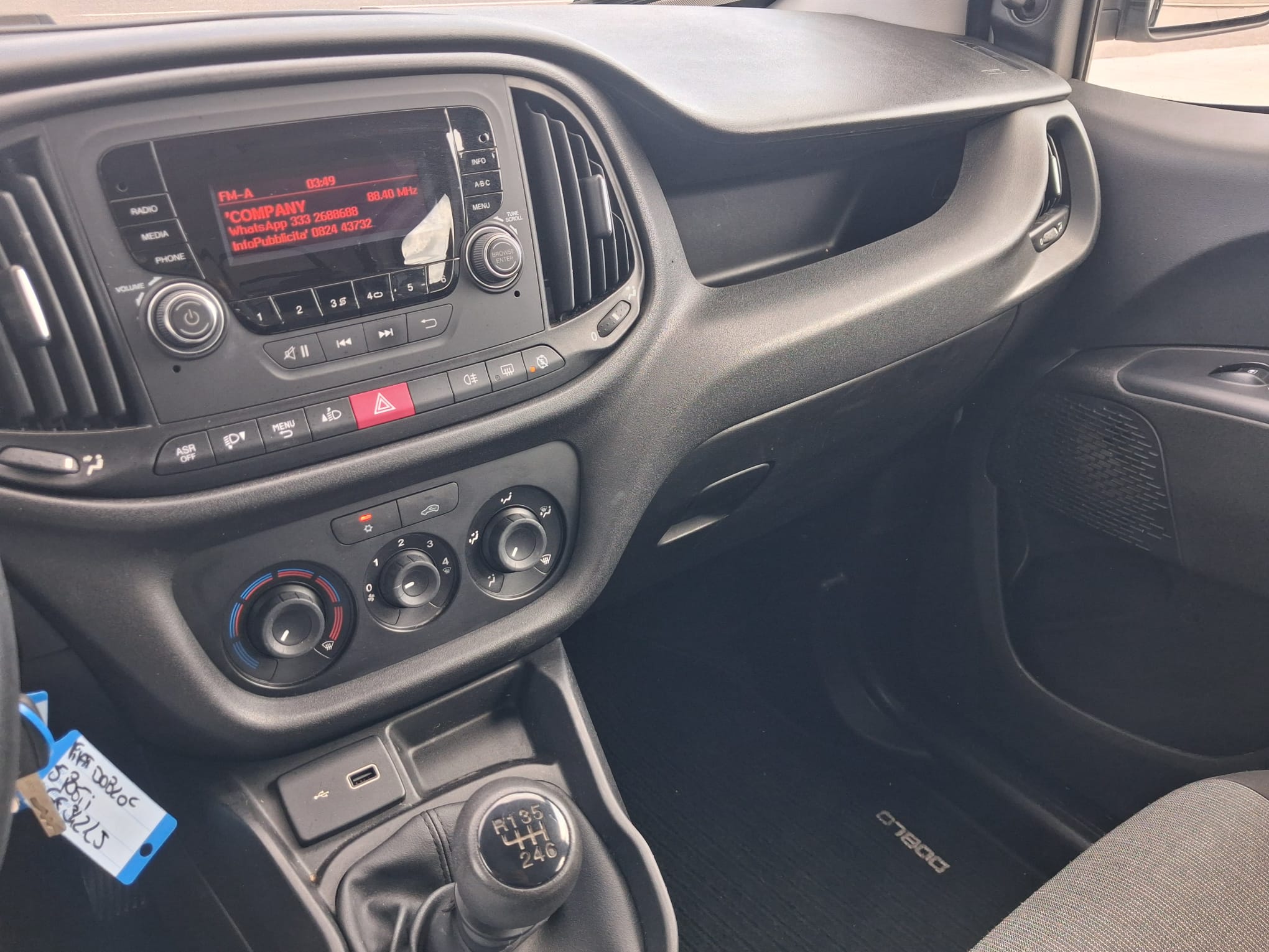 Fiat Doblò AUTOCARRO 5 POSTI PARI AL NUOVO - immagine 11