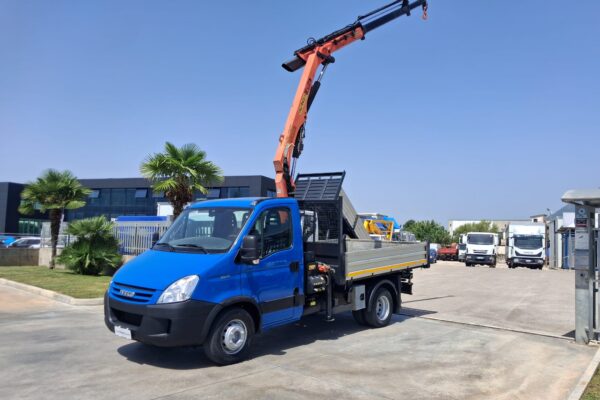 Iveco Daily 65c18 RIBALTABILE E GRU PALFINGER - immagine 21