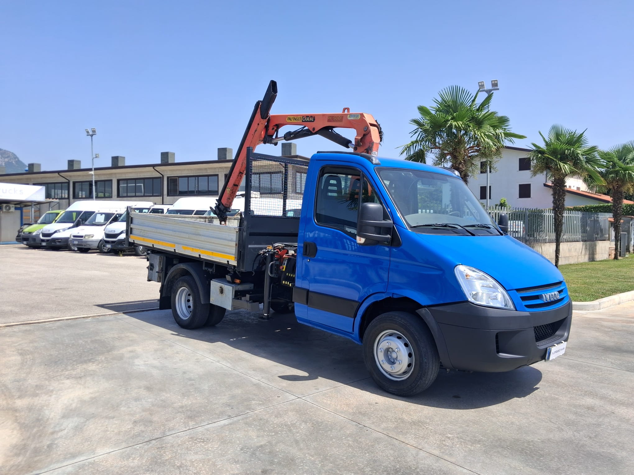 Iveco Daily 65c18 RIBALTABILE E GRU PALFINGER - immagine 25