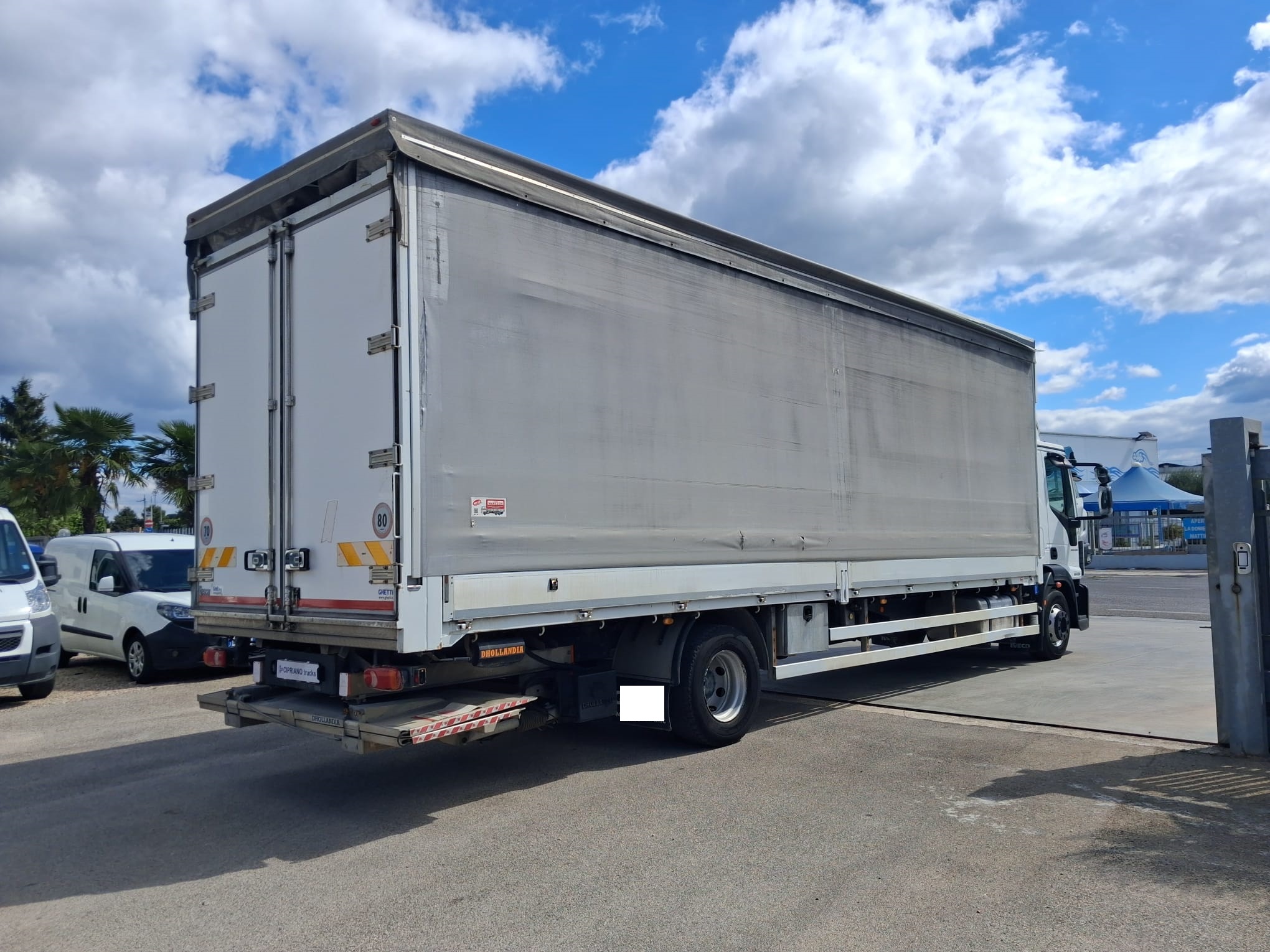Iveco Eurocargo 140e25 CABINA LETTO CENTINA E SPONDA - immagine 7
