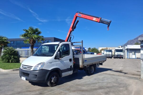 Iveco Daily CASSONE FISSO CON GRU FASSI - immagine 17