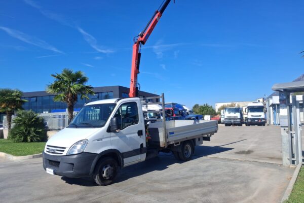 Iveco Daily CASSONE FISSO CON GRU FASSI - immagine 8