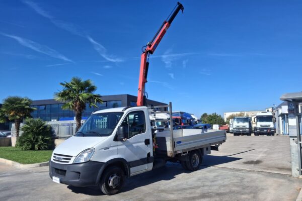 Iveco Daily CASSONE FISSO CON GRU FASSI - immagine 10